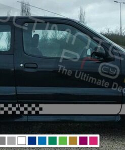 Decal Sticker Side Racing Stripes Compatible with Suzuki Ignis 2008-Present