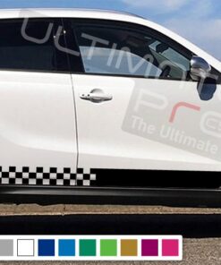 Decal Sticker Side Racing Stripes Compatible with Suzuki Vitara 2008-Present