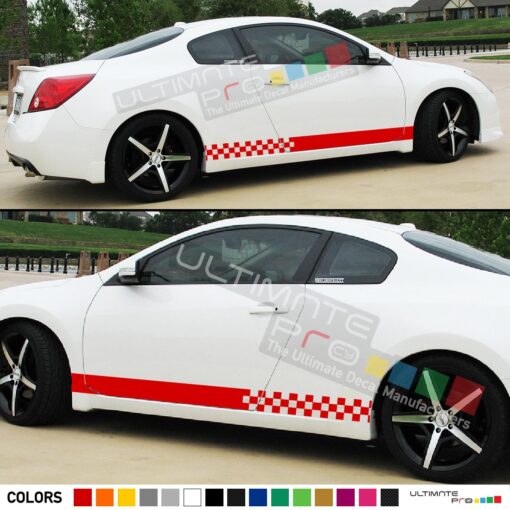 Decal Racing Stripes Compatible with Nissan Altima 2003-Present