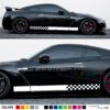 Decal Sticker Vinyl Side Racing Compatible with Nissan GT-R R35 2007-Present