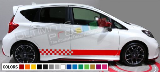 Decal Vinyl Stripes For Nissan Note 2003-Present