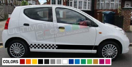 Decal Vinyl Stripes For Nissan Pixo 2003-Present