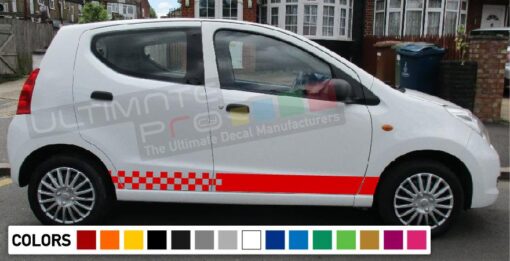 Decal Vinyl Stripes For Nissan Pixo 2003-Present