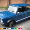 GT Stripes Decal Sticker Graphic Compatible with Mini Classic