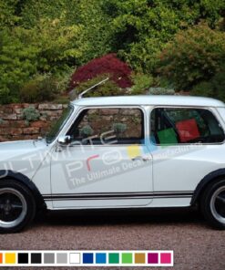 GT Stripes Decal Sticker Graphic Compatible with Mini Classic