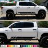 Mountain Stripes Sticker Graphic Compatible with Toyota Tundra 2007-Present