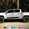 Side sticker door, vinyl design for Chevrolet Colorado decal 2012 - Present