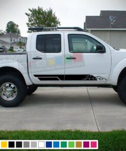 Mountain Sticker Stripe for Nissan Frontier 3rd 2nd generation 2014-Present