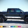 Decal Sticker Vinyl Mountains Stripe Kit Compatible with GMC Sierra 2014-Present