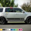 Decal Sticker Racing Stripe Kit Compatible with Honda Pilot 2008-Present