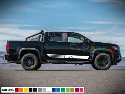 Sticker decal, vinyl design for Chevrolet Colorado decal 2012 - Present