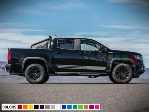 Sticker decal, vinyl design for Chevrolet Colorado decal 2012 - Present
