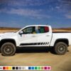 Decal Sticker , vinyl design for Chevrolet Colorado decal 2012 - Present