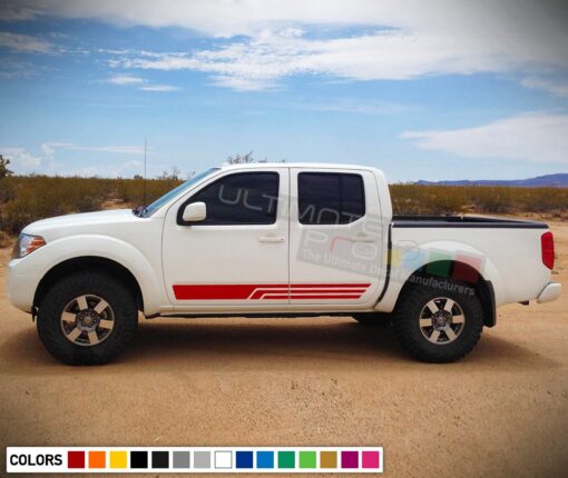 Line Sticker Stripe for Nissan Frontier 3rd 2nd generation 2014-Present