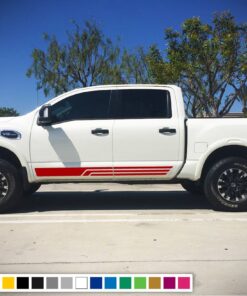 Decal Stripes Compatible with Nissan Titan 2003-Present