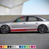 Decal Sticker Vinyl Stripe Kit Compatible with Audi A8 2008-Present