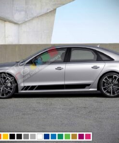 Copy of Decal Sticker Stripe Kit Compatible with Audi A8 2008-Present