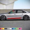 Copy of Decal Sticker Stripe Kit Compatible with Audi A8 2008-Present