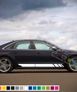 Copy of Decal Sticker Stripe Kit Compatible with Audi A8 2008-Present