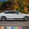 Decal Sticker Stripe Kit Compatible with Audi A7 2008-Present