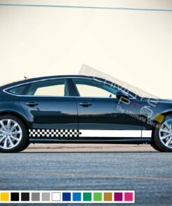 Decal Sticker Stripe Kit Compatible with Audi A7 2008-Present