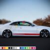 Decal Sticker Vinyl Stripe Kit Compatible with Audi A5 2008-Present