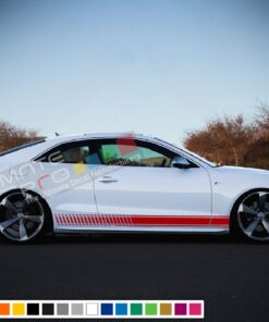 Decal Sticker Vinyl Stripe Kit Compatible with Audi A5 2008-Present