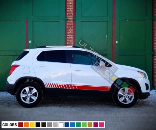 Sticker design vinyl  for Chevrolet Trax decal 2015 - Present