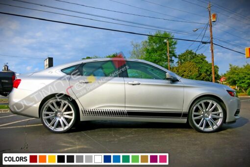 Decals Stripe vinyl design for Chevrolet Impala decal 2015 - Present