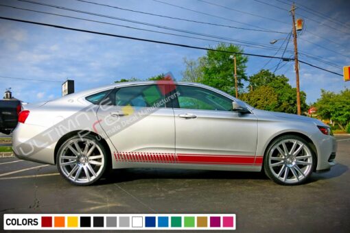 Decals Stripe vinyl design for Chevrolet Impala decal 2015 - Present