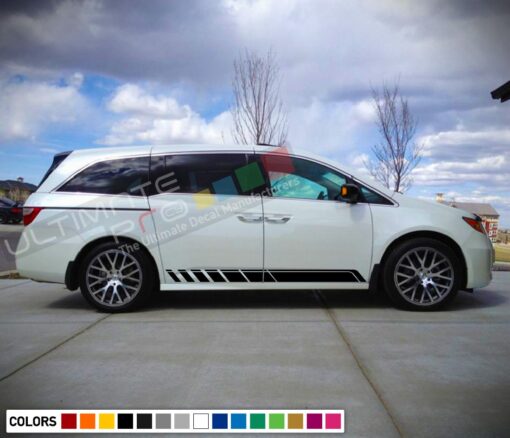 Decal Sticker Stripe Compatible with Honda Odyssey 2016-Present