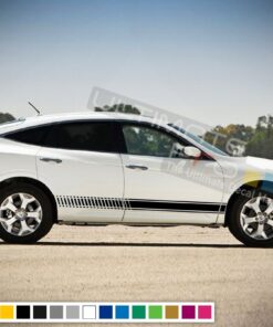 Decal Sticker Stripe Compatible with Honda Crosstour 2016-Present