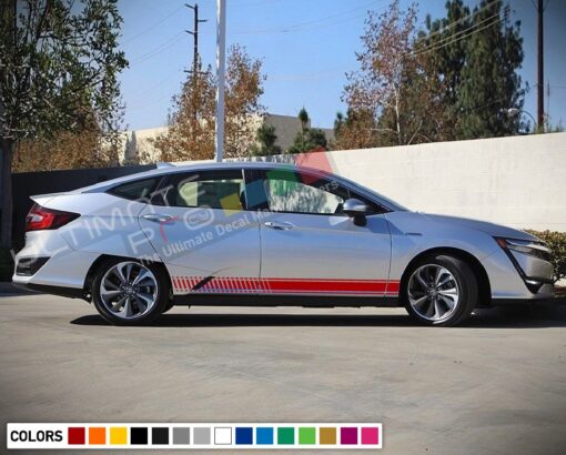 Decal Stickers Stripe Compatible with Honda Clarity 2016-Present