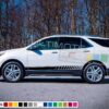 Stripe vinyl decal design for Chevrolet Equinox decal 2015 - Present