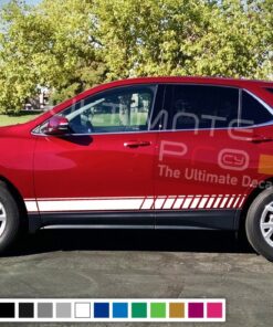 Stripe vinyl decal design for Chevrolet Equinox decal 2015 - Present