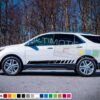 Stripe decals vinyl design for Chevrolet Equinox decal 2015 - Present