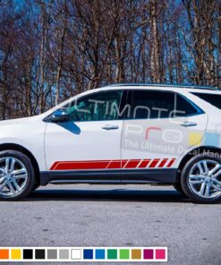 Stripe decals vinyl design for Chevrolet Equinox decal 2015 - Present