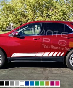 Stripe decals vinyl design for Chevrolet Equinox decal 2015 - Present