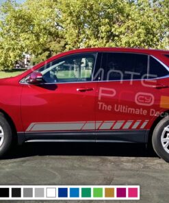 Stripe decals vinyl design for Chevrolet Equinox decal 2015 - Present