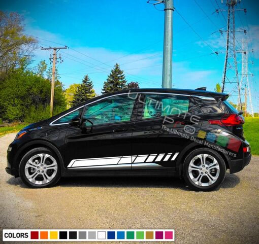 Stripes sticker, vinyl design for Chevrolet Bolt decal 2015 - Present