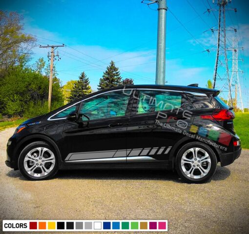 Stripes sticker, vinyl design for Chevrolet Bolt decal 2015 - Present