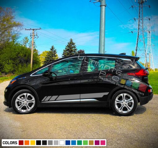Stripes vinyl design for Chevrolet Bolt decal 2015 - Present