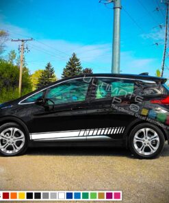 Stripe vinyl decal design for Chevrolet Bolt decal 2015 - Present