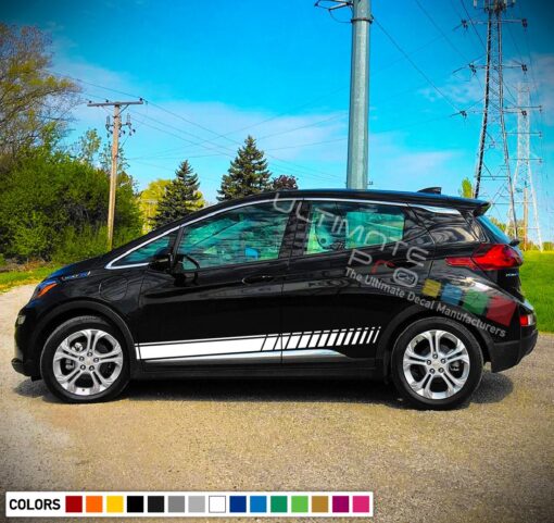 Stripe vinyl decal design for Chevrolet Bolt decal 2015 - Present