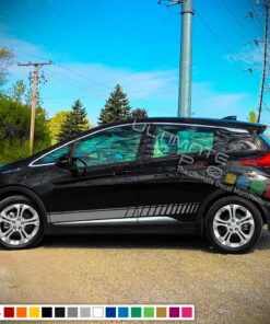 Stripe vinyl decal design for Chevrolet Bolt decal 2015 - Present