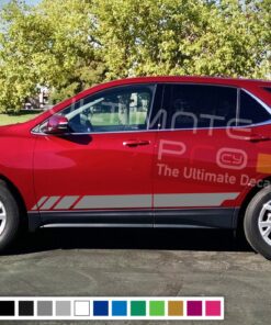 Decals Stripe vinyl design for Chevrolet Equinox decal 2015 - Present