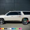 Decals Stripes design for Chevrolet Suburban decal 2015 - Present