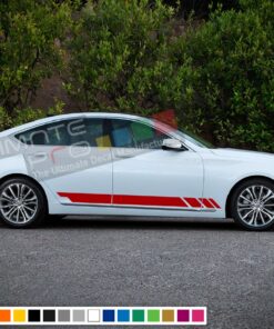 Decal Sticker design Racing Stripe Compatible with Hyundai Genesis 2009-Present