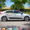 Decal Sticker Vinyl Racing Stripe Compatible with Hyundai Ioniq 2009-Present