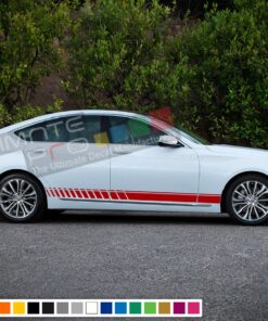 Decal Sticker Racing Stripe Compatible with Hyundai Genesis 2009-Present
